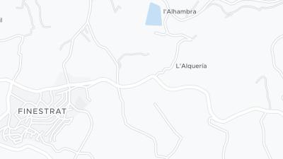 מפת לאיתור המלון