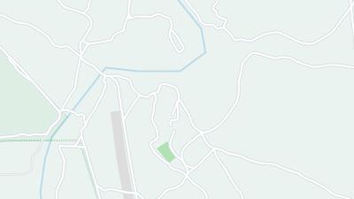 Kaart met de situering van het hotel