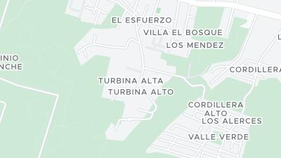 Kaart met de situering van het hotel