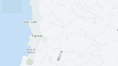 Kaart met de situering van het hotel