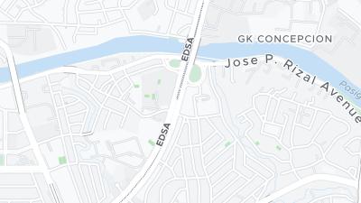 Hotel location map