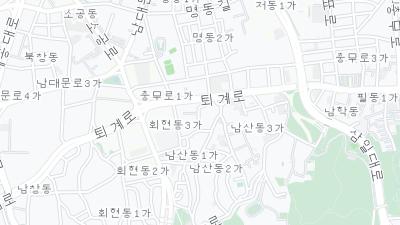 Hotel location map