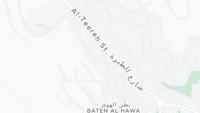 Hotel location map