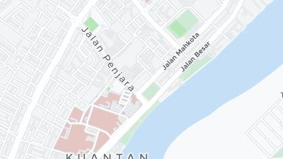 Mapa de localização do hotel