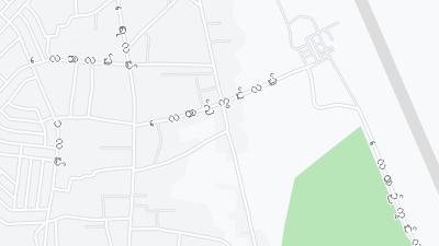 Kaart met de situering van het hotel