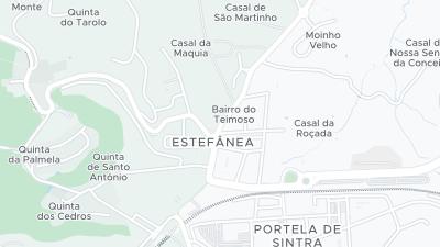 Mapa de localização do hotel