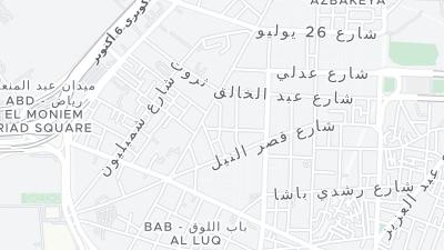 Hotel location map
