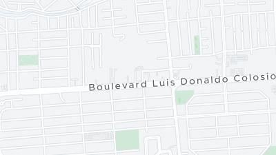 Kaart met de situering van het hotel