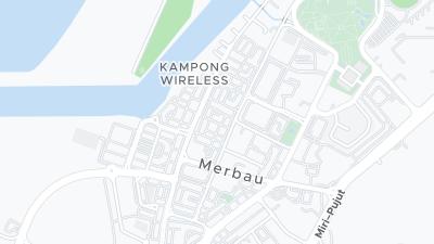 Mapa de localização do hotel