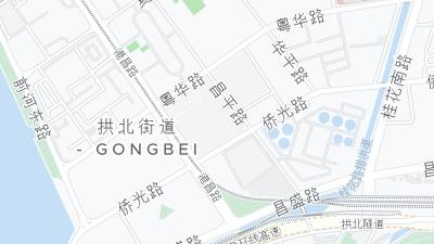 Mapa de localização do hotel