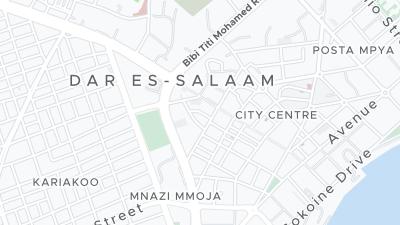 Hotel location map