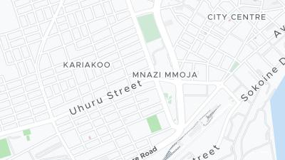 Hotel location map