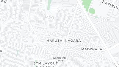 Hotel location map