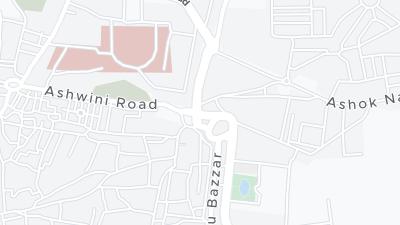 Mapa de localização do hotel