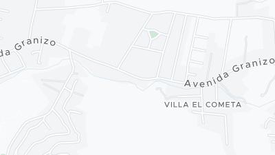 Kaart met de situering van het hotel