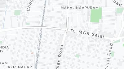 Kort over hotellets beliggenhed