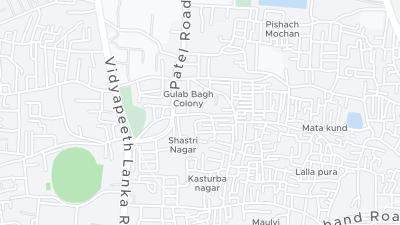 Hotel location map