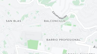 Kort over hotellets beliggenhed