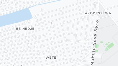 Hotel location map
