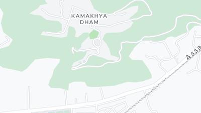 Mapa de localização do hotel