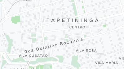 Mapa de localização do hotel