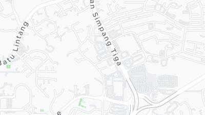 Mapa de localització de l'hotel