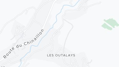 Hotel location map