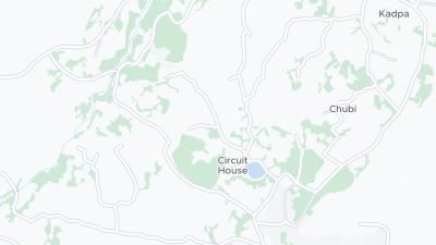 Mapa de localização do hotel