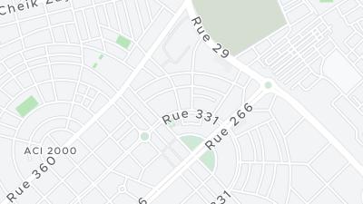 Hotel location map