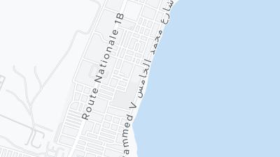 خريطة موقع الفندق