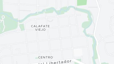 Kaart met de situering van het hotel