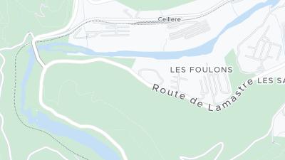 Hotel location map