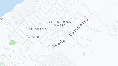 Hotel location map