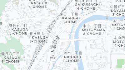 Hotel location map