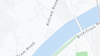 Mapa de localização do hotel