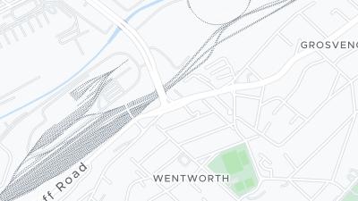 Hotel location map