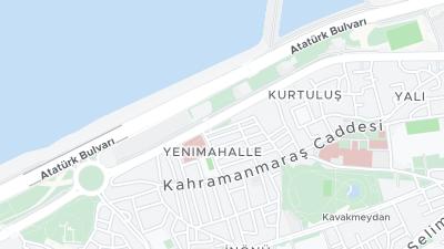 Hotel location map