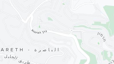 Mapa de localização do hotel