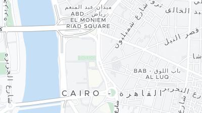 Hotel location map