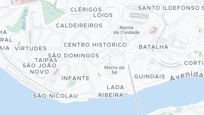Hotel location map