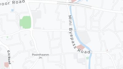 Mapa de localização do hotel