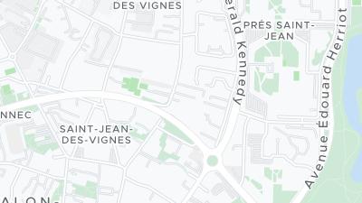 Hotel location map