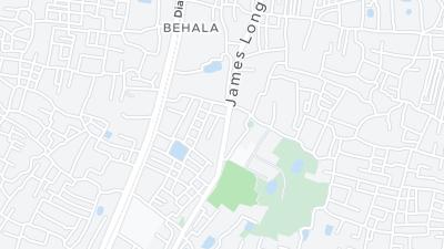 Mapa de localização do hotel