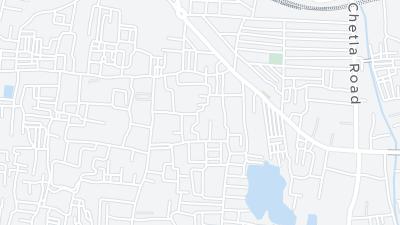 Mapa de localização do hotel