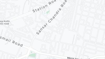 Visa hotellet på en karta