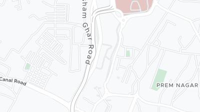 Hotel location map