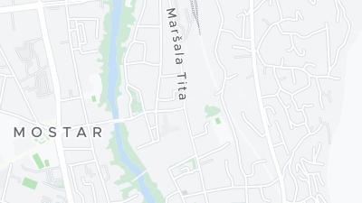 Hotel location map