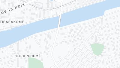Hotel location map