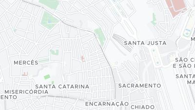 Mapa de localização do hotel