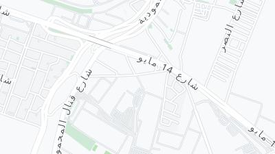 Kaart met de situering van het hotel